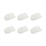 ARIX - 6-Pack Set Replacement Cotton-Nylon Thick Nets, Pocket Billiard Deluxe White