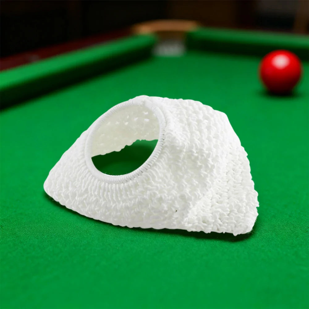 ARIX - Pockets Replacement Durable 6-Pack, Nets Rail Billiard Empire-Style White