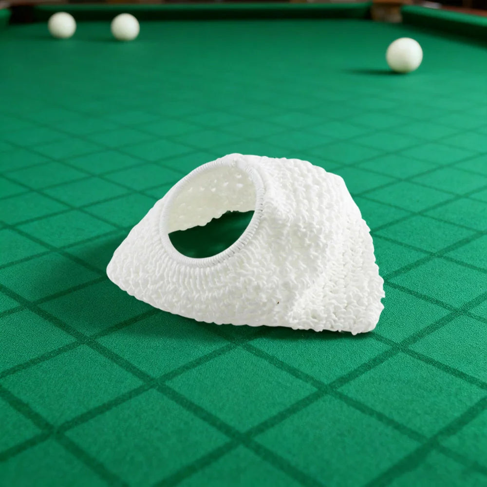 ARIX - Pockets Replacement Durable 6-Pack, Nets Rail Billiard Empire-Style White