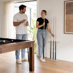 ARIX Pool Cue Stand Luxury Minimalist Multi-Cue Storage Rack for Home, Club & Entertainment Room - White
