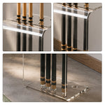 ARIX Pool Cue Stand Luxury Minimalist Multi-Cue Storage Rack for Home, Club & Entertainment Room - White
