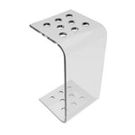 ARIX Pool Cue Stand Luxury Minimalist Multi-Cue Storage Rack for Home, Club & Entertainment Room - White