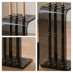 ARIX Pool Cue Stand Luxury Minimalist Multi-Cue Storage Rack for Home, Club & Entertainment Room - Grey