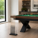 ARIX Pool Cue Stand Luxury Minimalist Multi-Cue Storage Rack for Home, Club & Entertainment Room