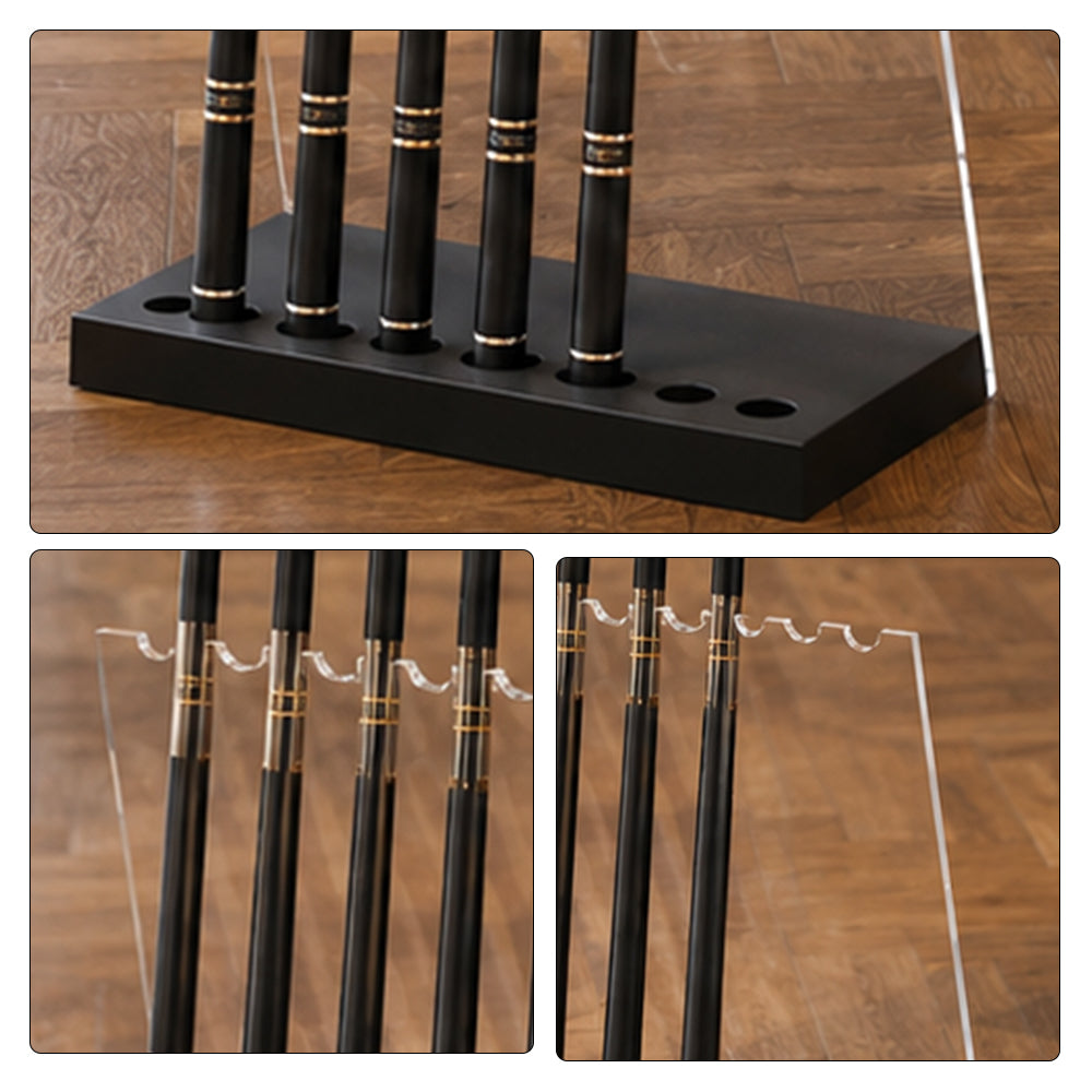 ARIX Pool Cue Stand Luxury Minimalist Multi-Cue Storage Rack for Home, Club & Entertainment Room