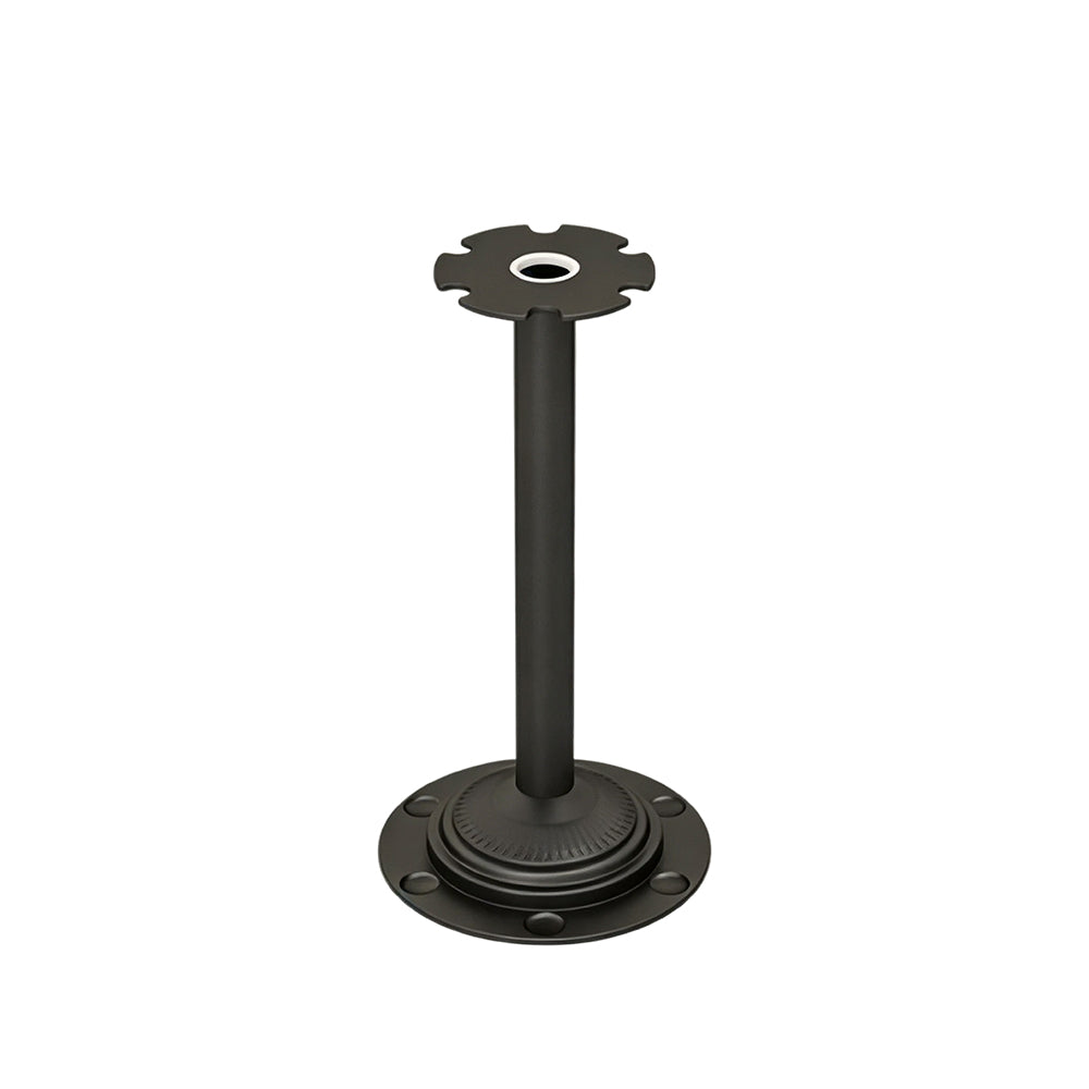 ARIX Pool Cue Rack Carbon Steel Baked Paint 6-Hole Billiard Cue Stand for Home Game Room Bar & Club - Black