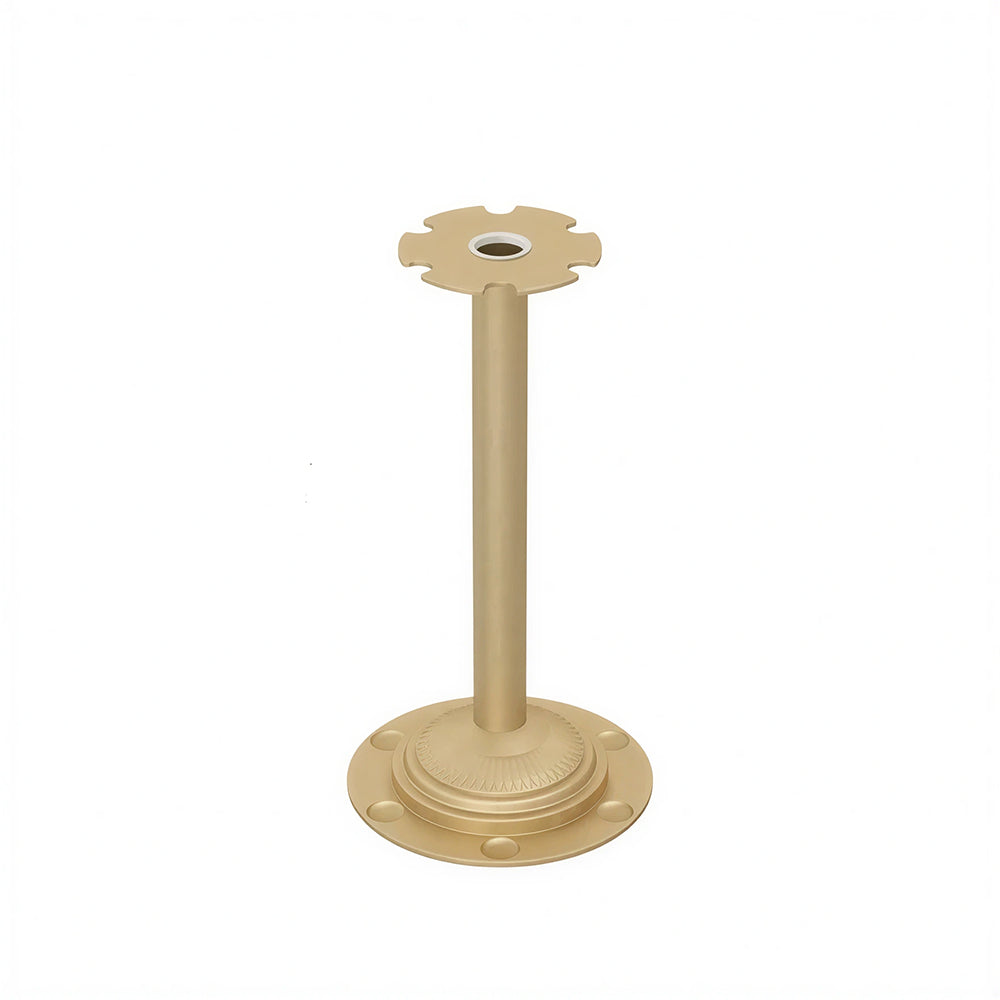 ARIX Pool Cue Rack Carbon Steel Baked Paint 6-Hole Billiard Cue Stand for Home Game Room Bar & Club - Gold