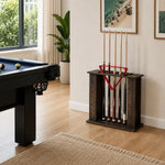 ARIX Billiard Cue Rack 16 Slot Thickened Density Board Cue Storage Stand Stable Holder Design for Home Game Room Pool Hall & Club