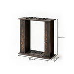 ARIX Billiard Cue Rack 16 Slot Thickened Density Board Cue Storage Stand Stable Holder Design for Home Game Room Pool Hall & Club
