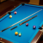 RILEY Billiard 3/4 Stick 6-inch Shaft, Split, Smooth Stroke 9.5mm Extension - with Tip, Ash Cue 145cm