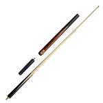 RILEY Billiard 3/4 Stick 6-inch Shaft, Split, Smooth Stroke 9.5mm Extension - with Tip, Ash Cue 145cm