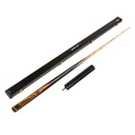 RILEY Billiard Shaft, - Stroke Leather 6-inch 2-Piece, Tip, 10mm North American with Ash Extension Smooth Cue Stick 145cm