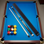 RILEY Billiard Split, Cue 12.75mm - Maple Stick Finish, Smooth 1/2 Tip, Control Canadian Precision Handcrafted Shaft, 147cm