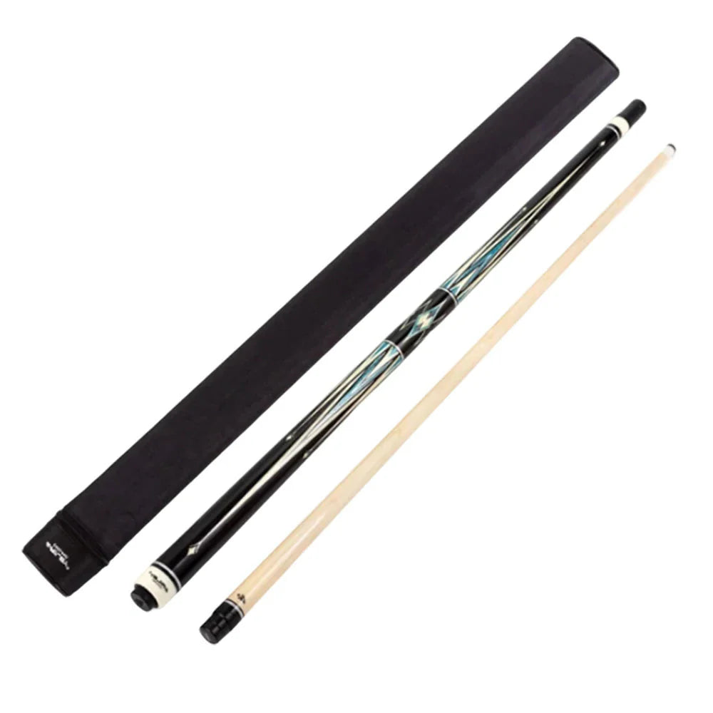 RILEY Billiard Split, Cue 12.75mm - Maple Stick Finish, Smooth 1/2 Tip, Control Canadian Precision Handcrafted Shaft, 147cm