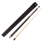 RILEY Billiard Butt Maple Shock-Absorbing Stick Wrap, 12.75mm Anti-Slip 1/2 Grip Tip, Canadian Shaft, Split, Linen - Cue 147cm