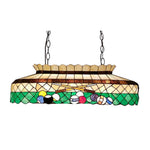 ARIX Billiard Iron E27 Stained Handmade Billiard Table Craft, Lighting Light Design Socket, Pool Vintage Durable Table - Fittings, Glass, Green
