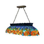 ARIX Vintage Billiard Shade, - Durable Socket, Glass Pool Fittings, Pendant Iron Classic Craft, - Retro Light Table Lighting E27 Handmade Green
