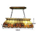 ARIX Billiard Iron Craft, Pendant Shade, Durable Stylish Light E27 Table Glass Handmade Lighting - Pool Socket, Fittings, Yellow