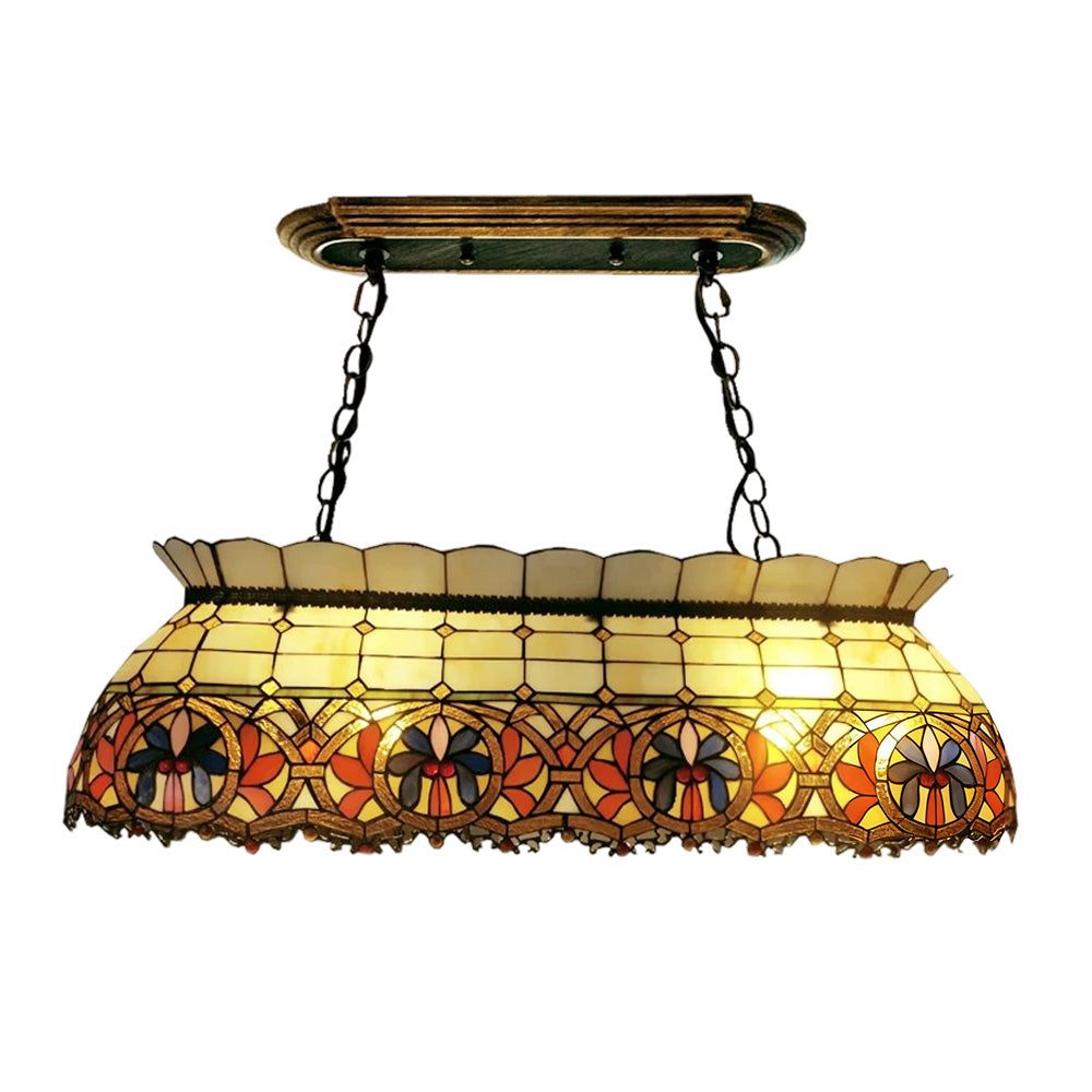 ARIX Billiard Iron Craft, Pendant Shade, Durable Stylish Light E27 Table Glass Handmade Lighting - Pool Socket, Fittings, Yellow