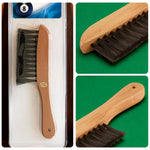 ARIX - Bristles Soft with Handle Wood Solid Brush, Rail Wooden Finish Oak