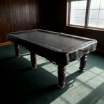 ARIX Heavy & Duty Protective Thick Table Resistant Spill Design Dust Cover Vinyl 10/12FT Black