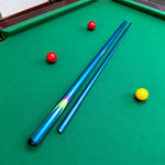 ARIX Carbon Fiber Cue Stick 9.5MM Tip 145CM 1/2 Split Screw Connection Precision Performance Durable & Rust-Free Blue