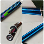 ARIX Carbon Fiber Cue Stick 9.5MM Tip 145CM 1/2 Split Screw Connection Precision Performance Durable & Rust-Free Blue