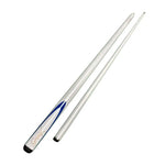 ARIX Carbon Fiber Cue Stick 9.5MM Tip 145CM 1/2 Split Screw Connection Precision Performance Durable & Rust-Free White