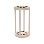 ARIX 10-Hole Acrylic Cue Rack Free-Standing Stable Design with Non-Slip Base Smooth Protective Edges Beige
