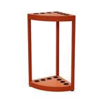 ARIX 7-Hole Acrylic Cue Rack Free-Standing Stable Design with Non-Slip Base Smooth Protective Edges Orange