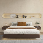 LUXORA B1144 150/180cm Wood Solid Headless Length Bed-White
