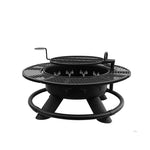 SOLARA Multifunctional Cover Barbecue Grill Outdoor w/ - Black