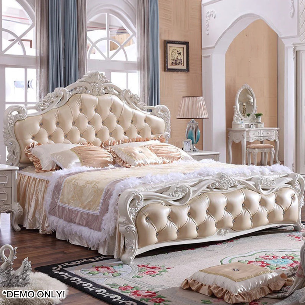 LIVARA 150/ 180CM Bed Luxury w/Mattress