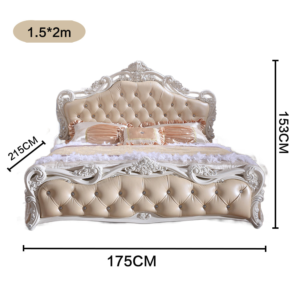 LIVARA 150/ 180CM Bed Luxury w/Mattress