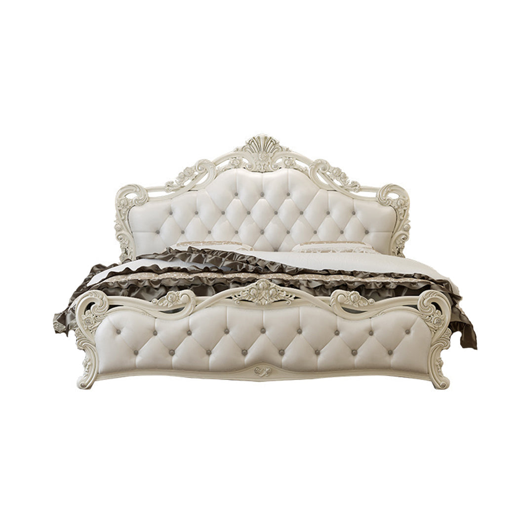 LIVARA 150/ 180CM Bed Luxury w/Mattress