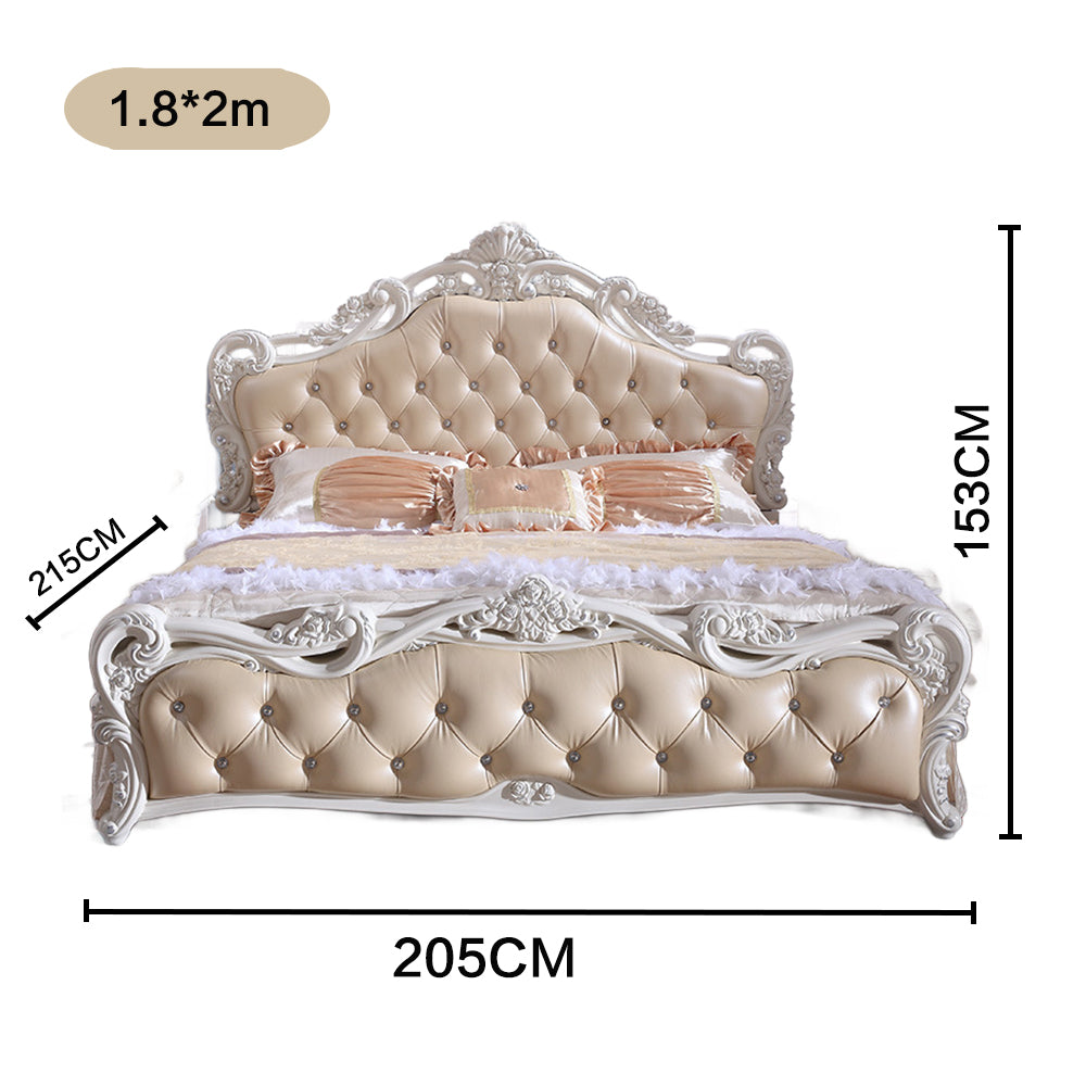 LIVARA 150/ 180CM Bed Luxury w/Mattress