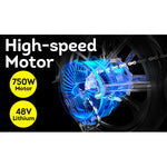 VOLTUS OSP Snow Electric 750W 7 Inches 20x4.0 17.5Ah 48V Speeds Bike E-bike