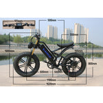 VOLTUS OSP Snow Electric 750W 7 Inches 20x4.0 17.5Ah 48V Speeds Bike E-bike