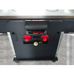 VERSA 4-IN-1 7FT Game Free Billiards, Table and with Tennis Table Hockey, Pool Convertible Dining, - Air Red Rooms Billiard Accessories for Felt