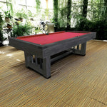 CUETIQ 8FT Half KD Precise - Strong Design Durable Support, Ball Construction, Table, Rebound, KD Pool Wood&Black