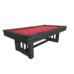 CUETIQ 8FT Half KD Precise - Strong Design Durable Support, Ball Construction, Table, Rebound, KD Pool Wood&Black