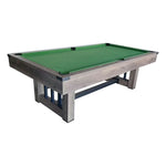 CUETIQ 7FT Design KD Strong - KD Durable Construction, Precise Table, Rebound, Pool Support, Half Ball Black&Wood