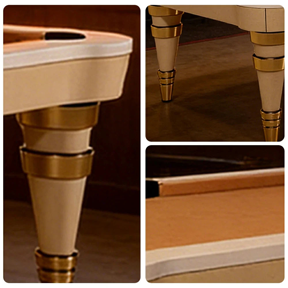 CUETIQ Luxury Designer Billiard Table 2.68m/2.97m - Sculptural Contemporary Design Precision Craftsmanship Premium Materials - Orange