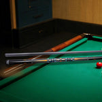 KONLLEN 2-Piece Light Billiard Cue Lightyellow Maple Premier Cue Wood - Professional 18.5-20OZ 147CM Car-15 Carom Yellow