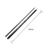 KONLLEN 2-Piece Light Billiard Cue Lightyellow Maple Premier Cue Wood - Professional 18.5-20OZ 147CM Car-15 Carom Yellow