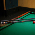 KONLLEN Professional 147CM Wood Billiard 18.5-20OZ - Cue Carom Maple Premier Cue Car-27 2-Piece Blue&Orange&Black