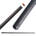 KONLLEN Carbon Single Professional Material 27 Fibre Shaft Premier Carom - Inches Gray