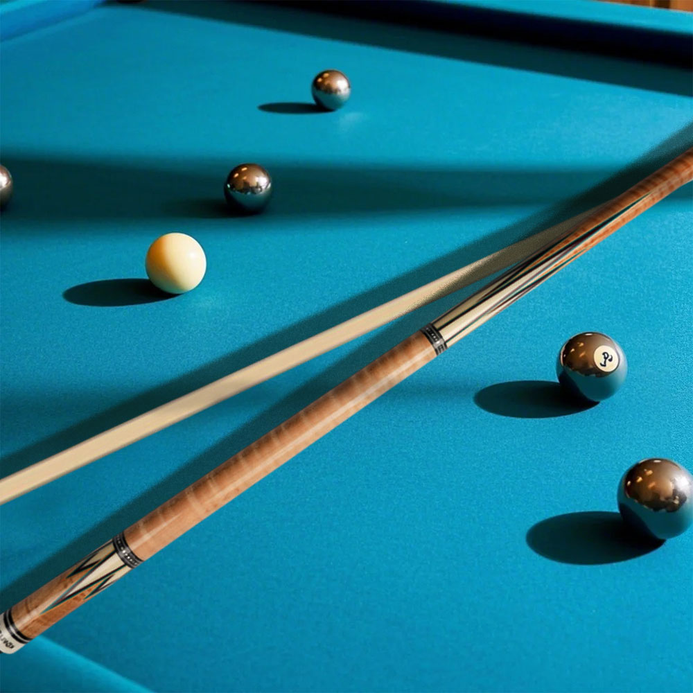 KONLLEN Professional Billiard Cue Cue 142CM Maple - 2-Piece Premier Carom 18.5-20OZ Wood CXD-P1 Wood