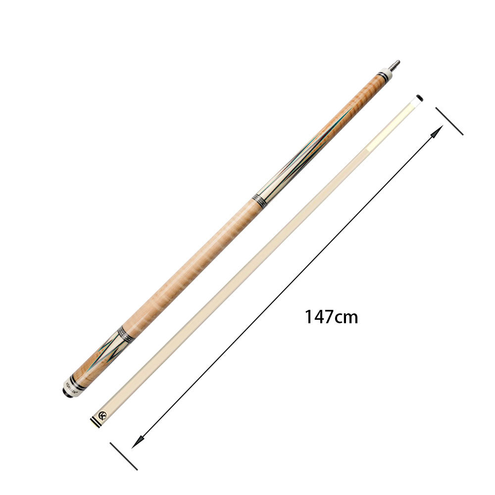 KONLLEN Professional Billiard Cue Cue 142CM Maple - 2-Piece Premier Carom 18.5-20OZ Wood CXD-P1 Wood