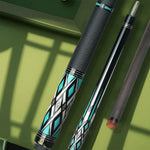 KONLLEN Maple 147CM Billiard 2-Piece Professional Cue - Wood Premier 18.5-20OZ HQ-07DF Pool Cue Blue&Black